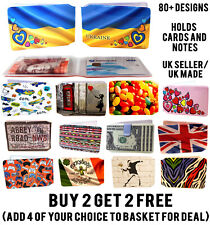 80+ DESIGNS BUS PASS WALLET CREDIT TRAVEL RAIL ID HOLDER FOR OYSTER CARD LOT
