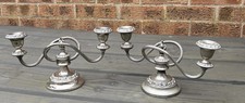 FABULOUS PAIR OF 2 TWISTED ARM