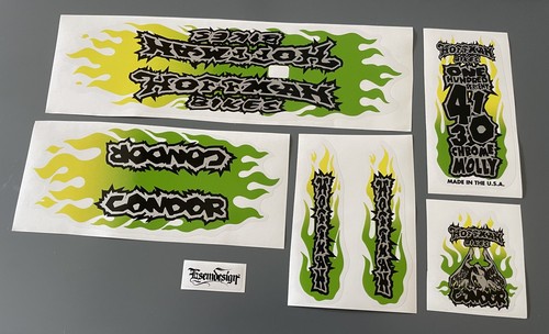 Hoffman condor 1997 bmx decal - condor,
