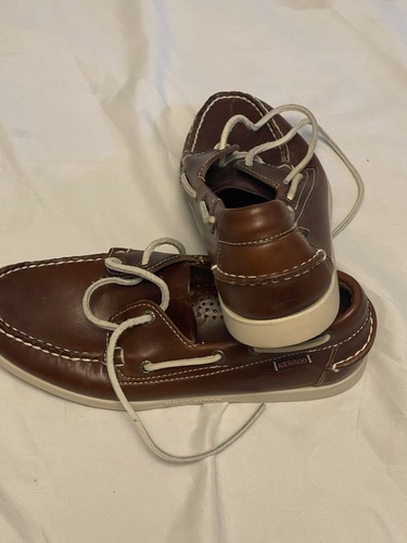 Sebago docksides brown - sebago, leather