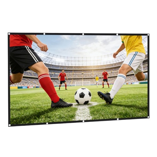 Folding projection screen - 16:9,