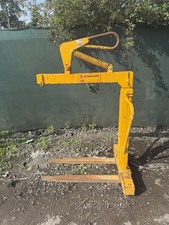 2000kg Conquip Self Balancing Pallet Fork £450+vat Lifting Crane Digger Block