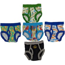 5 Pack Boys Briefs Disney