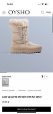 Oysho Lace-up Après-ski Boots