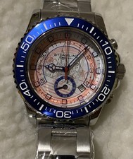 Stuhrling Brigadier Chronograph Divers Watch Brand New In Box Never Worn