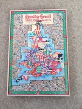 Mullins Of London, Heraldic Scroll Of England & Wales 2000 Piece Jigsaw