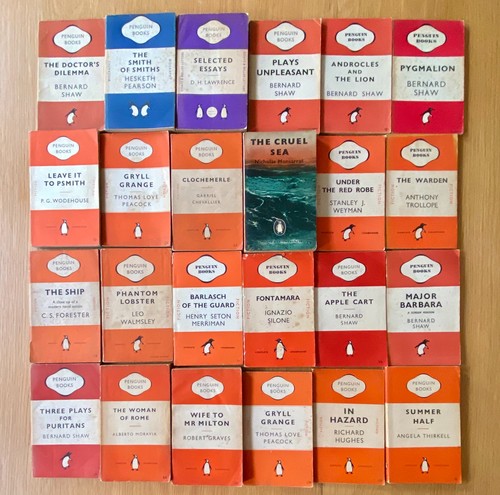 Vintage penguin books job - penguin, lot