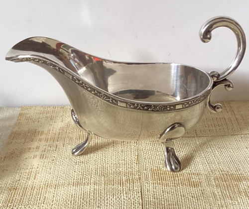 Vintage silverplate sauce - vintage,