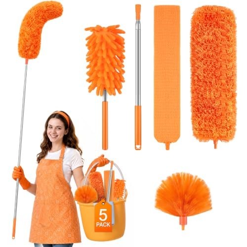 Cobweb duster with extension - cobweb,