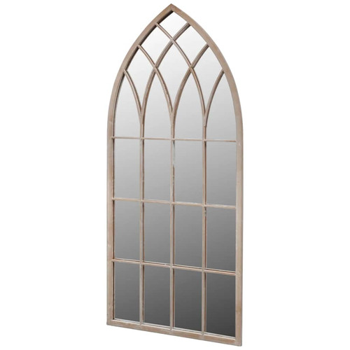Garden mirror antique white - garden,