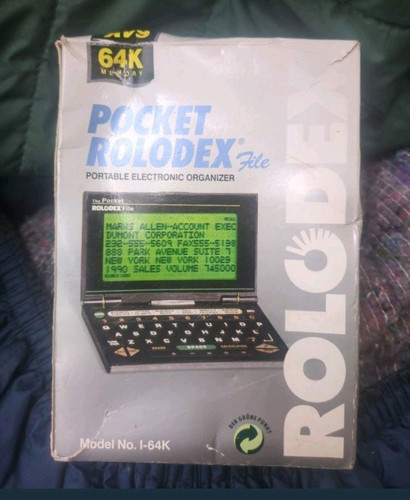 Rolodex pocket electronic - pocket,