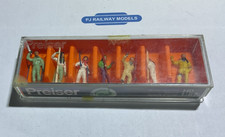 Preiser 10316 Skiers figures (6) for Hornby Peco 00/HO Gauge