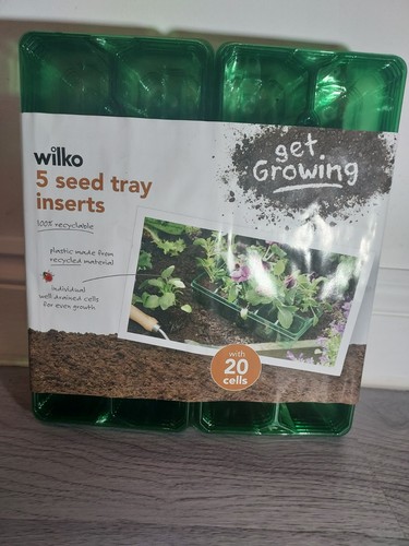 Seed tray inserts with - ,