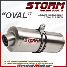 Exhaust Storm by Mivv Muffler Oval inox Yamaha Xt 1200 Z Supertenere 2012 12