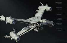 Starfury SA-23E Babylon 5 Space Ship Resin printed DIY model kit Unpainted