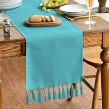  Tassel Table Runner, Winter