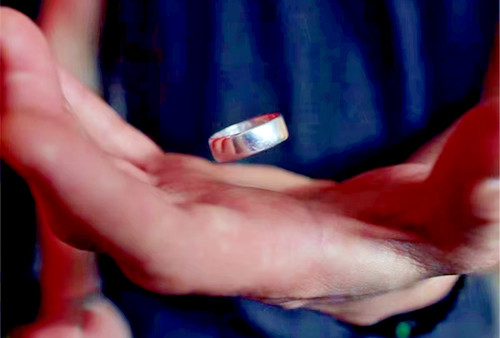 Floating ring magic trick - ring,