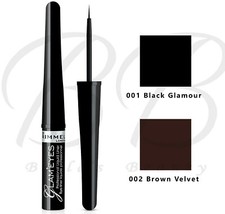Rimmel Glam'Eyes Professional Liquid Eyeliner UltraFine Tip 3.5ml *CHOOSE SHADE*