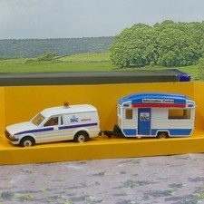Corgi C13 RAC Van and Caravan - diecast model vgc boxed