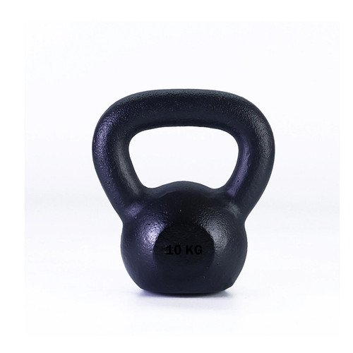 Cast iron kettlebell 10kg home - kettlebell,