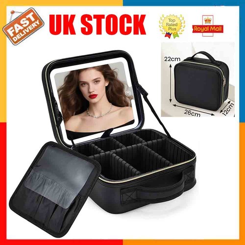 Makeup bag with light led - light, up