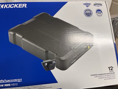 Kicker 230w rms hs12 hideaway - rms,