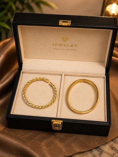 Brass bracelets only box - brass,