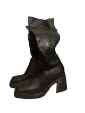 Vagabond Black Leather Boots