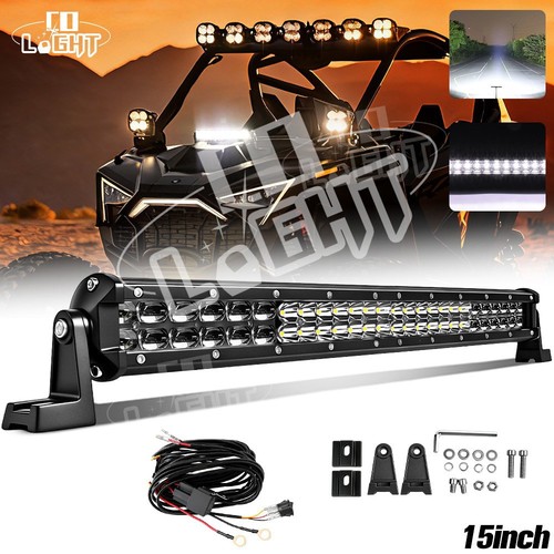 Dual row inch - dual-row, 15"