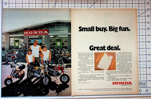 1972 honda mini trail - mini, qa-50