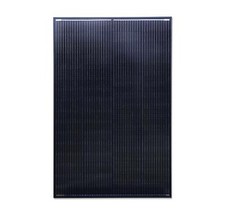 Black 250w solar panel - black,