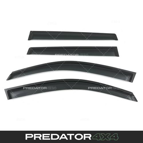 Black wind deflectors door - wind,