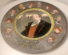 Vintage-Charles Dickens collector plate- Royal Doulton Commemorative plate D6306