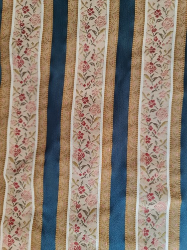 Navy vintage regency stripe - navy,