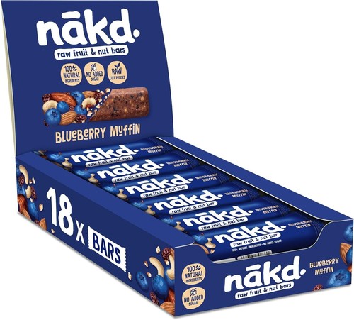 Nakd blueberry muffin natural - nakd,