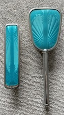 Art Deco Vintage Vanity Dressing Table Brush Set