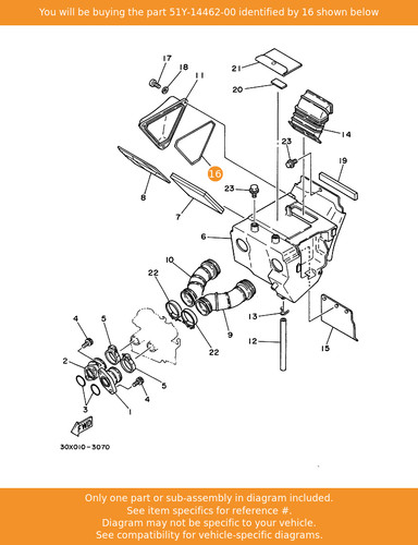 Yamaha seal 51y 14462 - yamaha, 51y-14462-00
