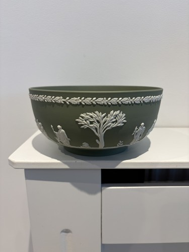 Wedgwood jasperware green