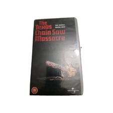 THE TEXAS CHAIN SAW MASSACRE (VHS) Tobe Hooper's UNCUT ORIGINAL