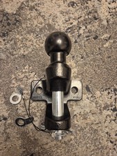 Black ball pin towing - black,