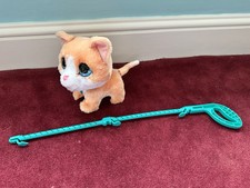 Fur real Friends talking Cat Walkalots Big Wags Animatronic Plush Toy FURreal