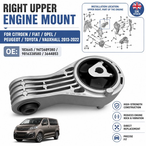 Engine mount for - engine, peugeot