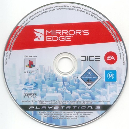Mirror edge playstation 3 - mirror's,