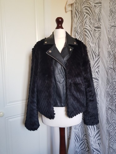Lipsy black faux - lipsy, leather