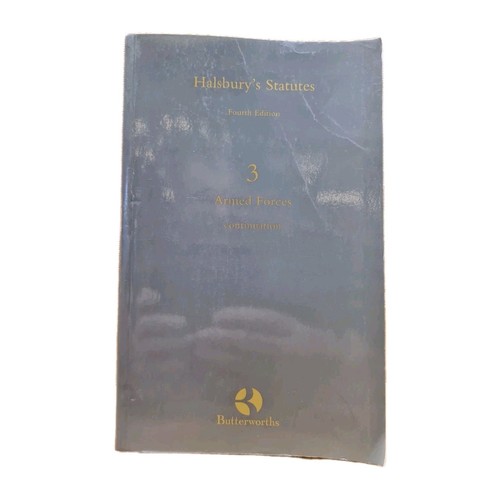 Halsbury statutes fourth - halsbury's,