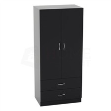 Modern Wooden Wardrobe 2 Door