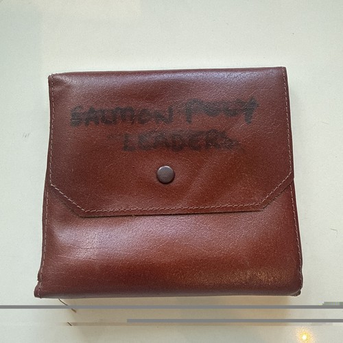 Vintage leather fly fishing - vintage,