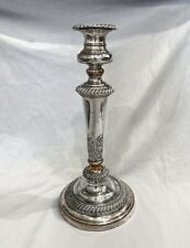 NICE OLD SHEFFIELD PLATE CANDLESTICK IN ORIGINAL CONDITION