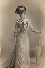 c. 1900 "Maroussia" French Black Performer Photo by Léopold-Émile Reutlinger