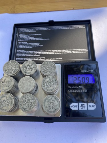 Job lot pre 1947 silver - lot, pre-1947